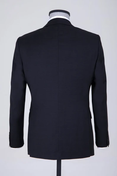 Hatemoğlu Erkek Siyah Slim Fit Takım Elbise - 4