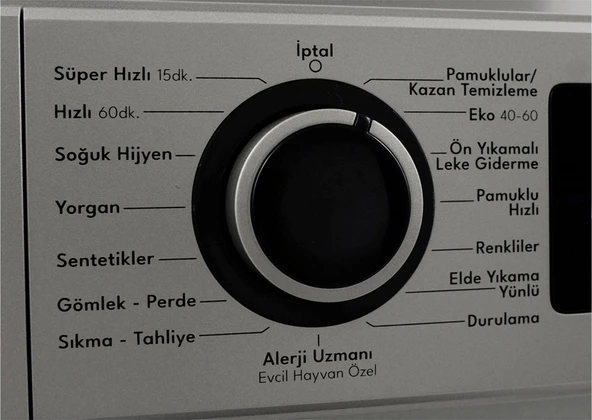 Regal CMI 100122 G 1200 Devir 10 KG Çamaşır Makinesi - Resim 6