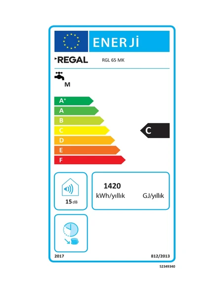 Regal RGL 65 MK 65 LT Mekanik Termosifon - Resim 2