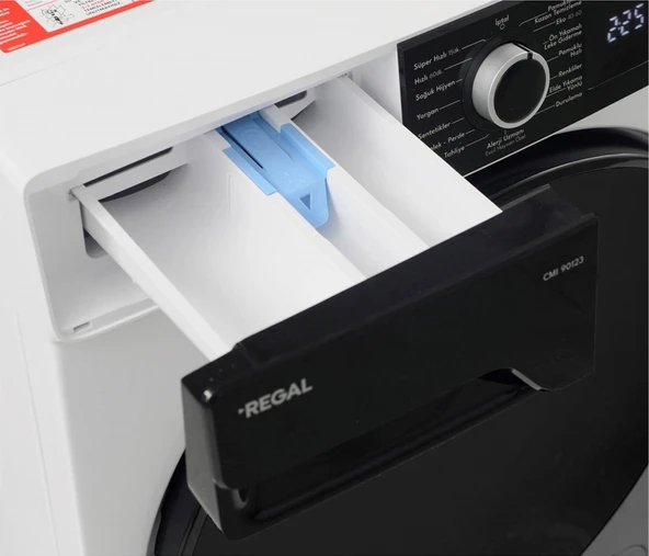 Regal CMI 90123 1200 Devir 9 KG Çamaşır Makinesi - Resim 5