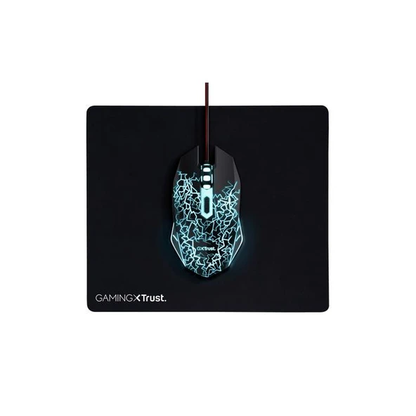 Trust 24752 Basic Mouse Ve Mousepad-Siyh