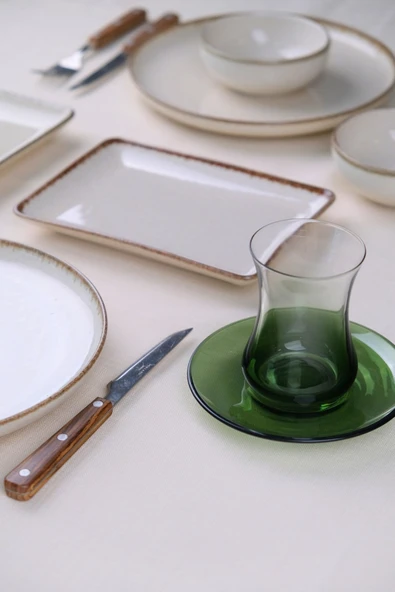 Kütahya Porselen Moderna Kahvaltı Takımı Tarçın 6 Parça 2 Kişilik - 4