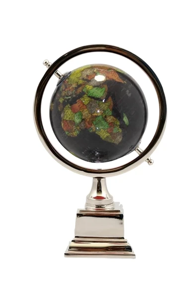 Dünya Küre Stantlı Dekoratif Döner World Globe Sl340-B 26cm - 5