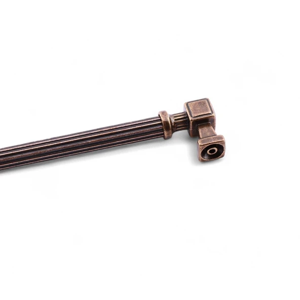 Talas 160 mm Çizgili Antik Bakır Metal Kulp Mobilya Çekmece Mutfak Dolabı Dolap Kulpları Kulb 16 cm - Resim 5