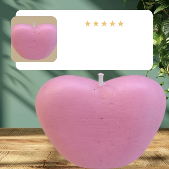 Deniz yosunu koku aromalı doğal yapım mum