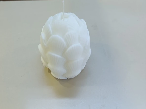 Doğal yapım kokulu 6 lı set Dekoratif  mum - Resim 8