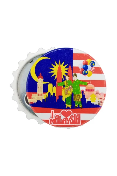Malezya Temalı Magnet Kapak Açacak - Resim 6