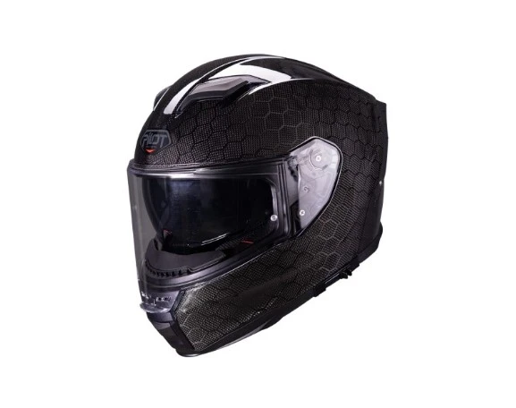 Pilot Stealth II SV Hexagon Carbon Kapalı Motosiklet Kaskı - Resim 4