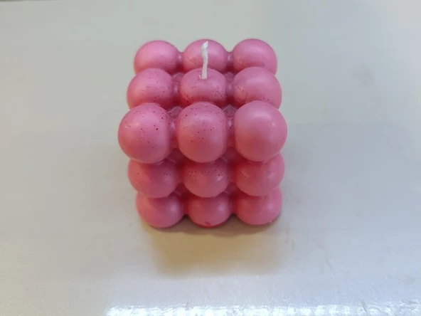 Doğal yapım kokulu 6 lı set Dekoratif  mum - Resim 6