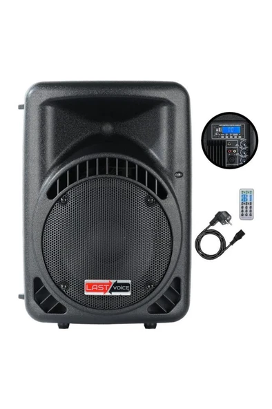 Lastvoice Ample-08A Aktif Kabin Hoparlör 8 İnç 450 Watt Bluetooth Usb ürün görseli 1