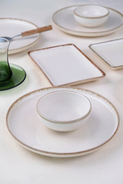 Kütahya Porselen Moderna Kahvaltı Takımı Tarçın 8 Parça 4 Kişilik - 3