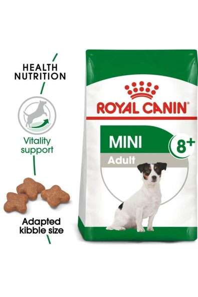 Royal Canin Mini Adult +8 Küçük Irk Yaşlı Köpek Maması 2 Kg ürün görseli