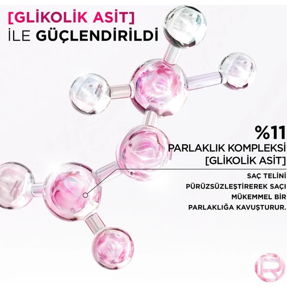 L'oréal Paris Elseve Glycolic Gloss Mükemmel Parlaklık Için Pürüzsüzleştirici Saç Kremi 150ML - 4