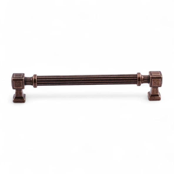 Çizgili Antik Bakır 224 mm 22.4 cm Metal Kulp Mobilya Çekmece Mutfak Dolabı Dolap Kulpları Lüks Kulb - Resim 4