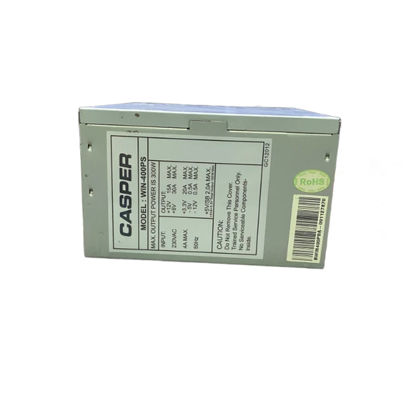 CASPER WIN-400PS 300 WATT POWER SUPPLY 8 CM FANLI GÜÇ KAYNAĞI(2 EL YENİLENMİŞ ÜRÜN) - 3