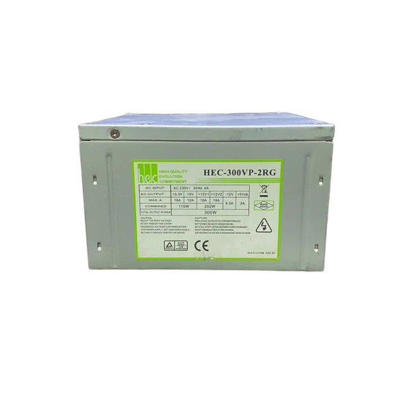 HEC 300 WATT POWER SUPPLY 8 CM FANLI GÜÇ KAYNAĞI (2 EL YENİLENMİŞ ÜRÜN) - 3
