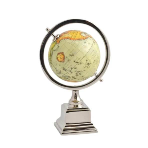 Dünya Küre Stantlı Dekoratif Döner World Globe Sl340-C 26cm - 2