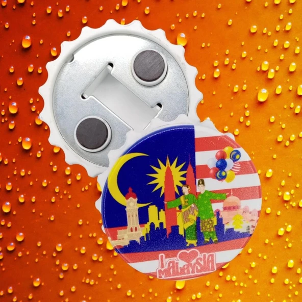 Malezya Temalı Magnet Kapak Açacak - Resim 2
