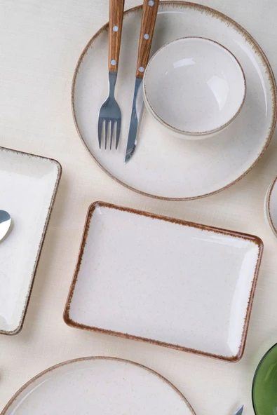 Kütahya Porselen Moderna Kahvaltı Takımı Tarçın 6 Parça 2 Kişilik - 3