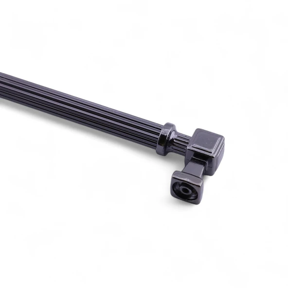 Talas 224 mm Çizgili Füme Metal Kulp Mobilya Çekmece Mutfak Dolabı Dolap Kulpları Kulb 22.4 cm - Resim 6