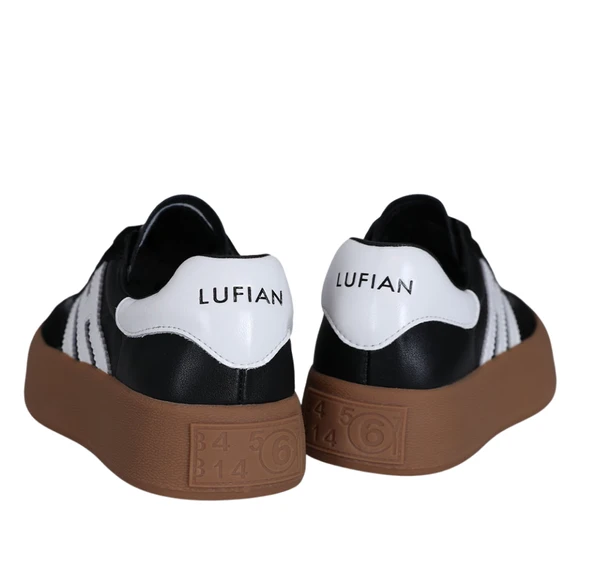 Lufian Mira Siyah Sneaker - Resim 3