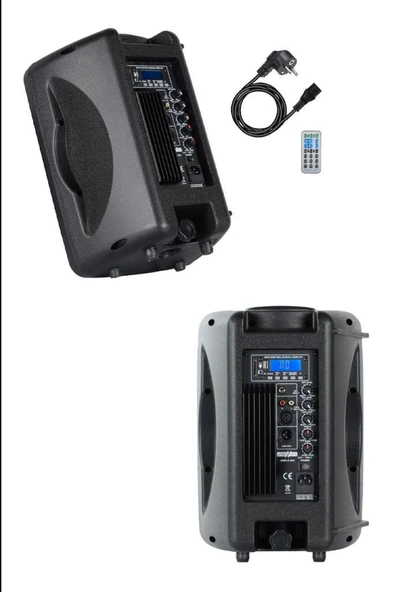 Lastvoice Ample-08A Aktif Kabin Hoparlör 8 İnç 450 Watt Bluetooth Usb - Resim 3