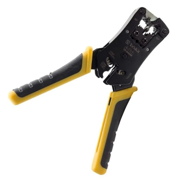 Yeskit YK-N468B RJ11-RJ12-RJ22-RJ45 Sıkma Pensesi - 1