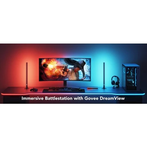 Govee Gaming Neon LED Masa Şeridi Kesilebilir - 3 Metre - Resim 5