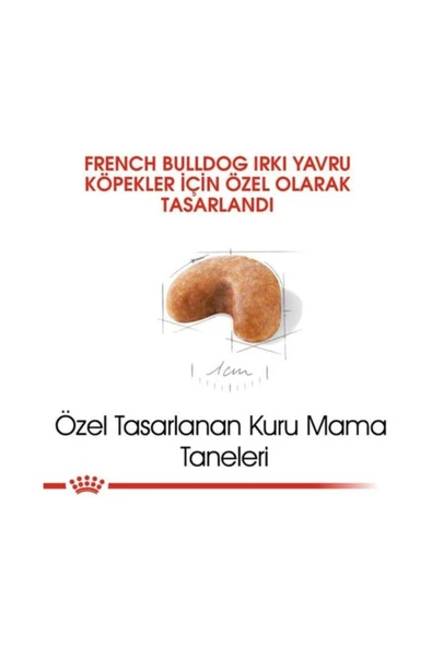 Royal Canin French Bulldog Junior Yavru Köpek Maması 3 kg ürün görseli