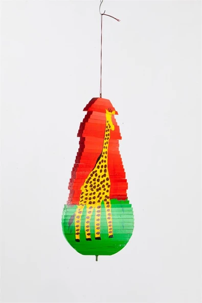 Ahşap Dönence Zürafa No.2 - 4