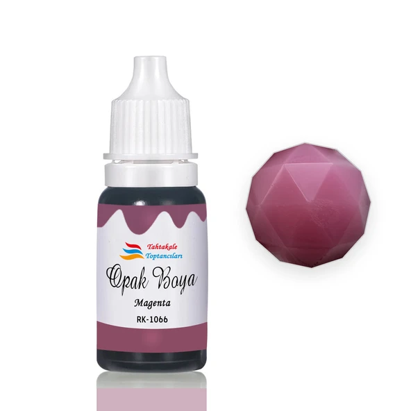 Epoksi Reçine Opak Boya Pigment Opak Epoksi Boyası 20 ML  Magenta - 1066 - 1