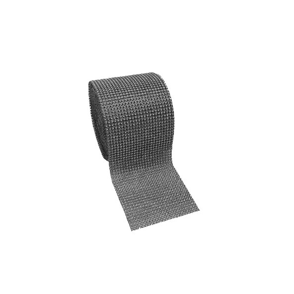 Taş Görünümlü Plastik Şerit 14 Cm (9 Metre)  Siyah - 1