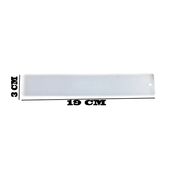 Epoksi Reçine Silikon Kitap Ayracı Kalıbı 19 CM - 2