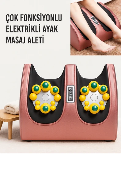 QASUL Elektrikli Ayak Masajı   Derin Doku Yoğurma Silindiri Kas Gevşeme Ağrı kesici Ayak Makineleri - 4