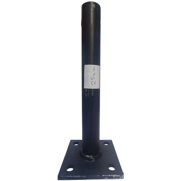 bluebee C06 25x250mm Yuvarlak Altıgen Siyah Çapa Makinesi Sağ Sol Teker Aks Mili ürün görseli