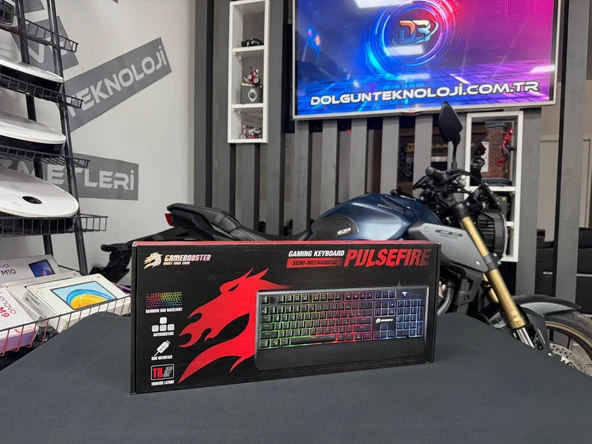 GameBooster G4 Pulsefire Rainbow RGB Kablolu Oyuncu Klavyesi
