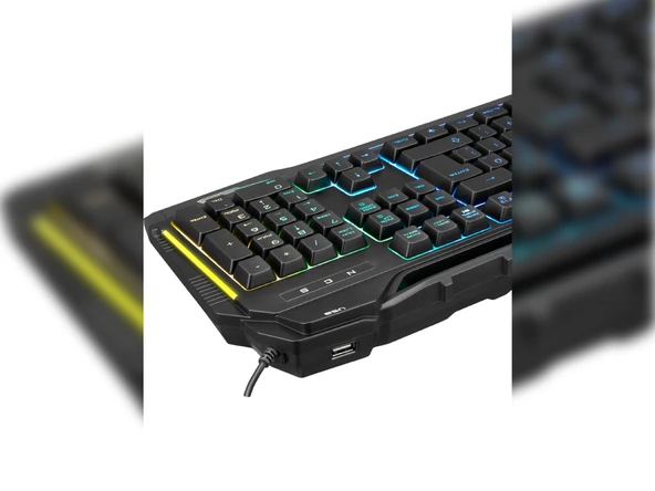 Rampage Stage KB-R63 RGB Kablolu Oyuncu Klavyesi - 5