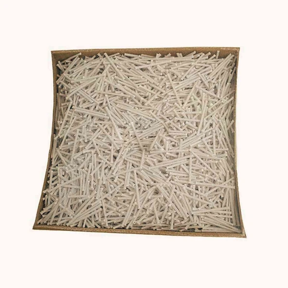 Hazır Mum Fitili Kesilmiş 3 CM (3333 Adet) - 1