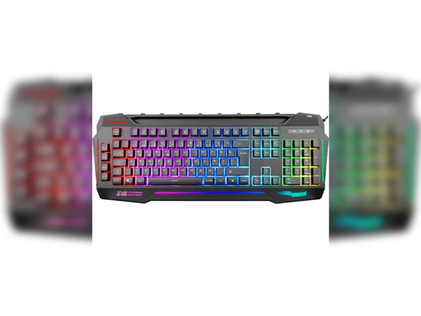 Rampage Stage KB-R63 RGB Kablolu Oyuncu Klavyesi - 3