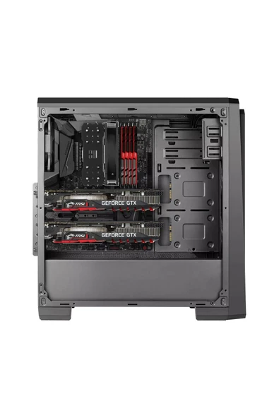 Green Pars Evo Skd 1X120MM 1x3.2 2x2.0 USB Bilgisayar Kasası (350W 80+ Standart Sertifikalı UPS) - 3