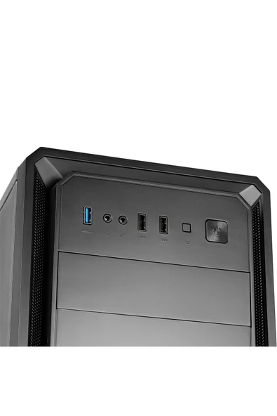 Green Pars Evo Skd 1X120MM 1x3.2 2x2.0 USB Bilgisayar Kasası (400W 80+ Standart Sertifikalı UPS) - 5