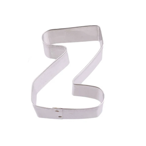 Kek Kurabiye Ve Pasta Kalıbı Metal Z Harfİ Büyük Boy Alfabe 8.5 CM - 1