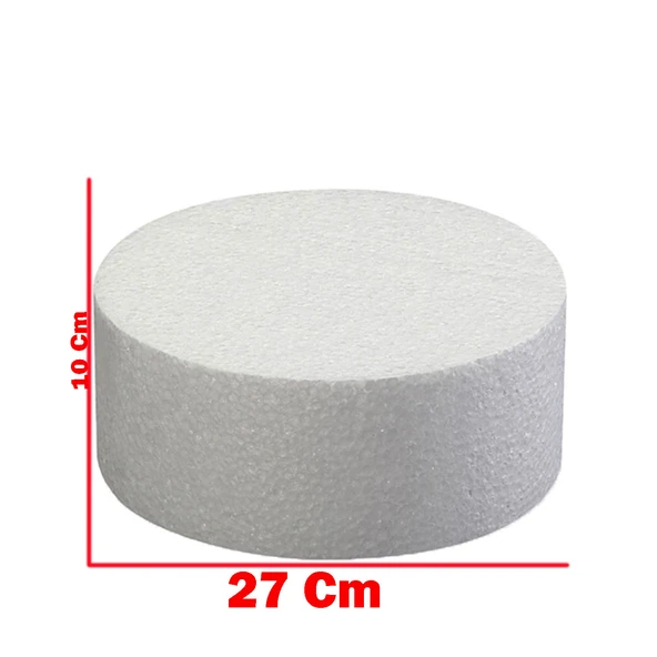 Strafor Pasta Tek  Katlı (Strafor Stand Tek  Katlı) 27 CM - 2