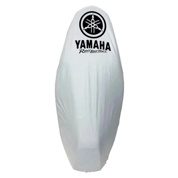 YAMAHA NMAX UYUMLU KOLTUK KILIFI BEYAZ - 1