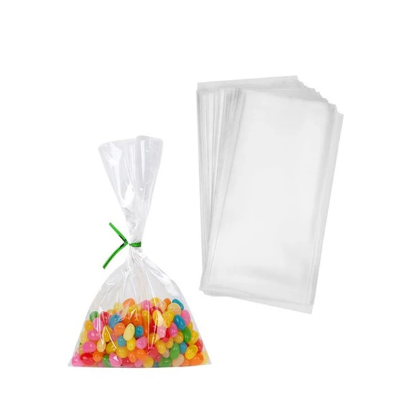 Şeffaf Cake Pops ve Kurabiye Poşeti 10X20 CM (100 Adet) - 2