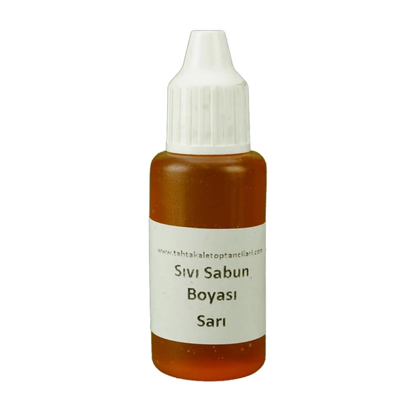 Sıvı Sabun Boyası Sıvı 10 GR  Sarı - 1