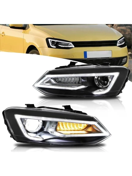 Volksvagen Polo 6r 2009.2014 Audi Dizayn Ledli Ön Far ürün görseli