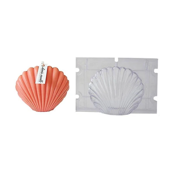 Poli Karbon Sert Plastik Shell Mum Kalıbı Küçük Boy 9,3X7,1 CM - 3