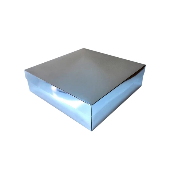 Komple Karton Kutu 30X30X10 CM (10 Adet)  Gümüş - 1