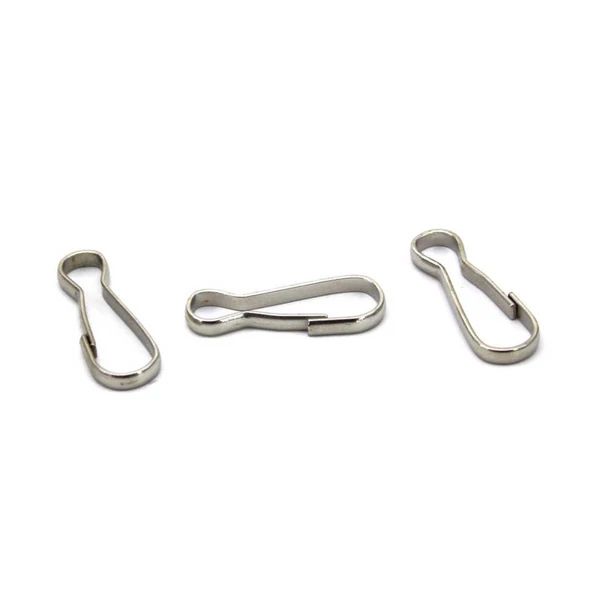 Kapalı Kanca  Kaplamalı  8X22 MM (50 Adet)  Gümüş - 1
